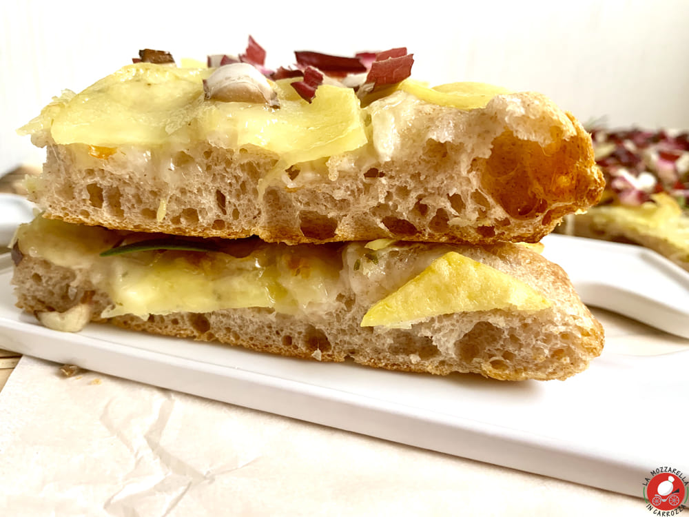 La Mozzarella In Carrozza - Impasto della pizza con farina di farro integrale