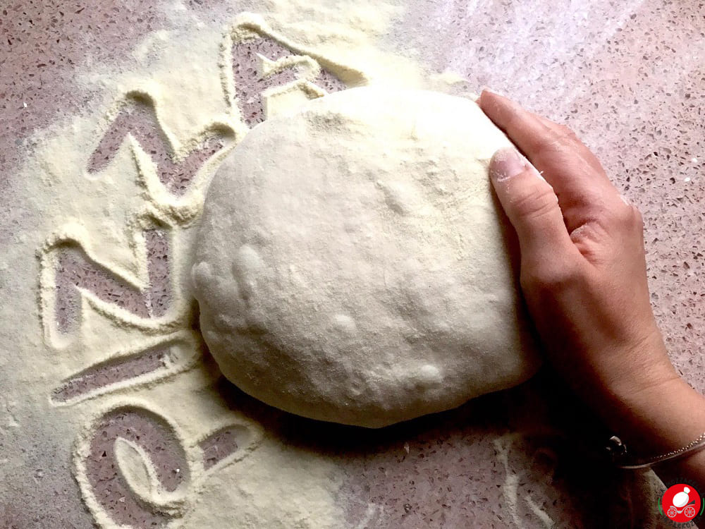 La Mozzarella In Carrozza - Pizza dough