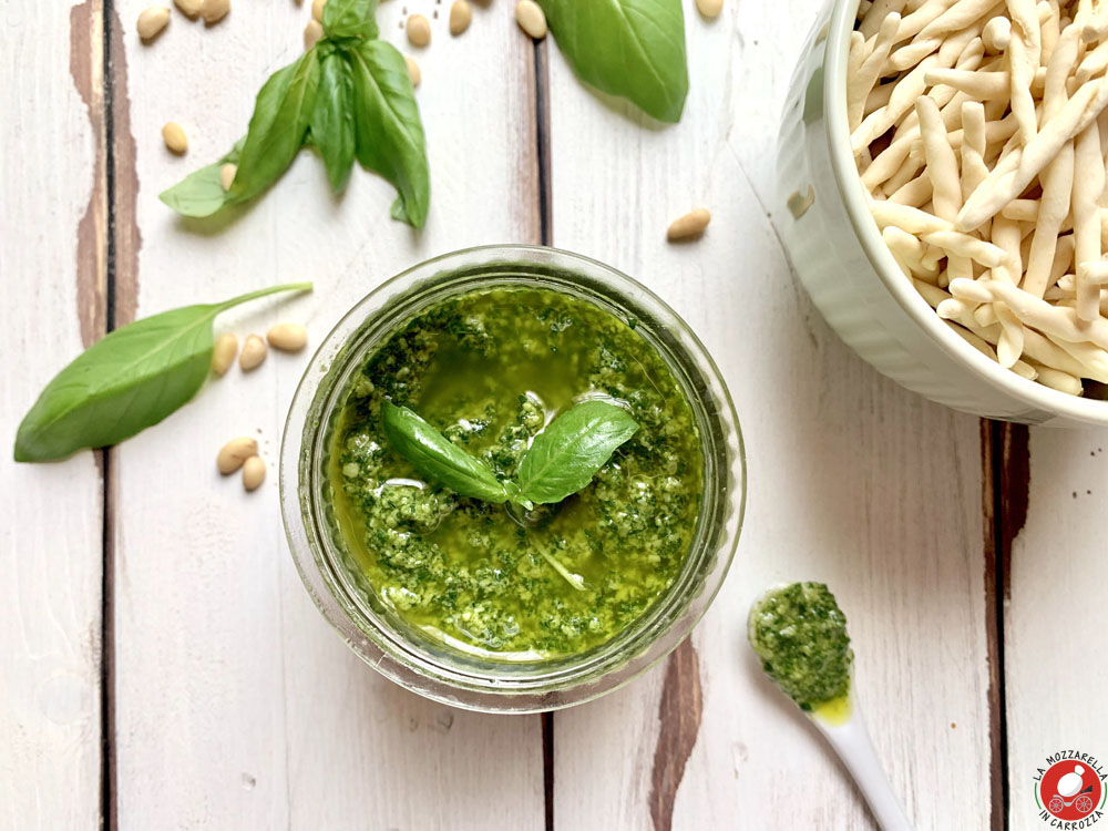 La Mozzarella In Carrozza - Pesto senz’aglio