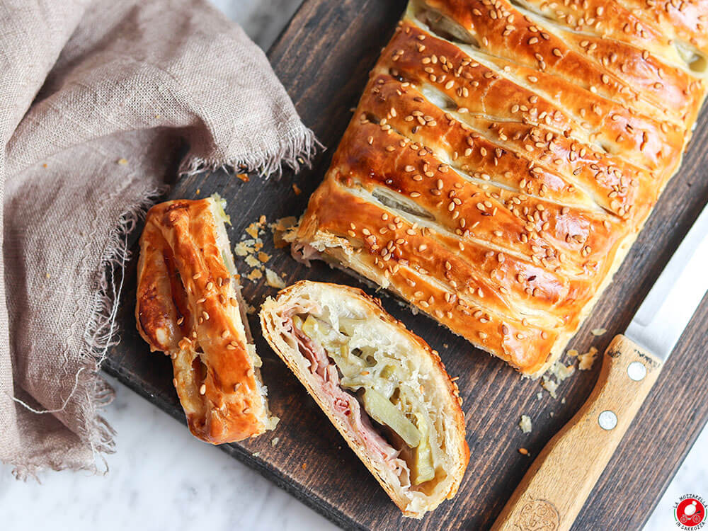 La Mozzarella In Carrozza - Sfoglia ai carciofi