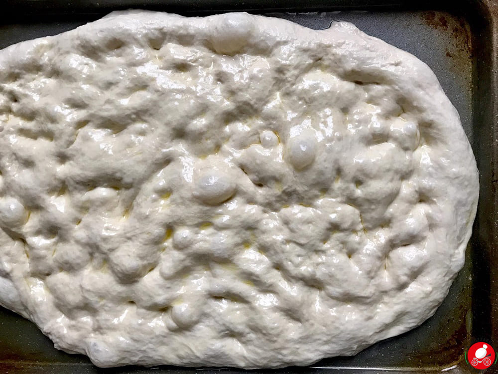 La Mozzarella In Carrozza - 80% Hydration Focaccia