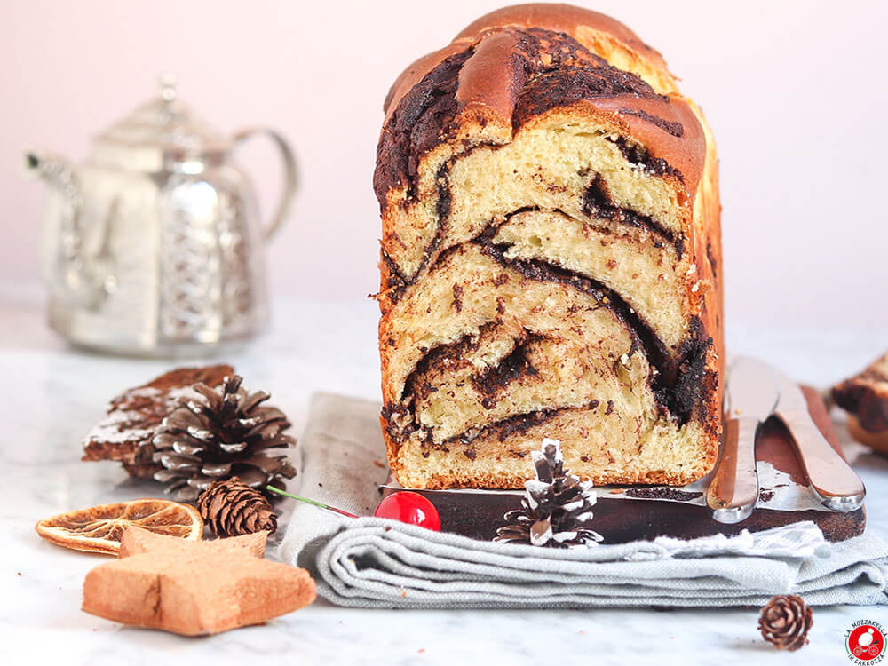 La Mozzarella In Carrozza - Babka cioccolato fondente e pistacchi 