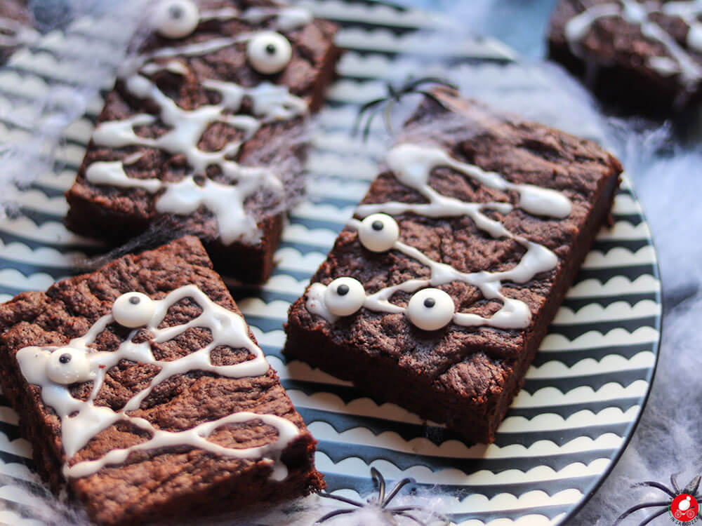 La Mozzarella In Carrozza - Halloween brownies