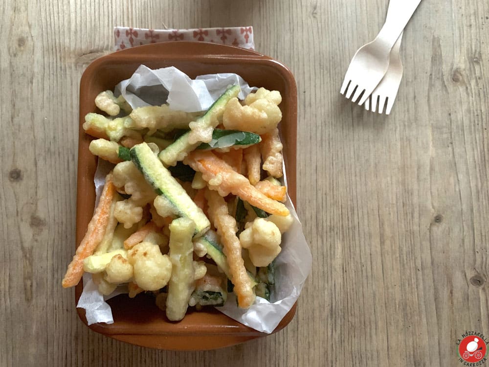 La Mozzarella In Carrozza - Vegetables tempura