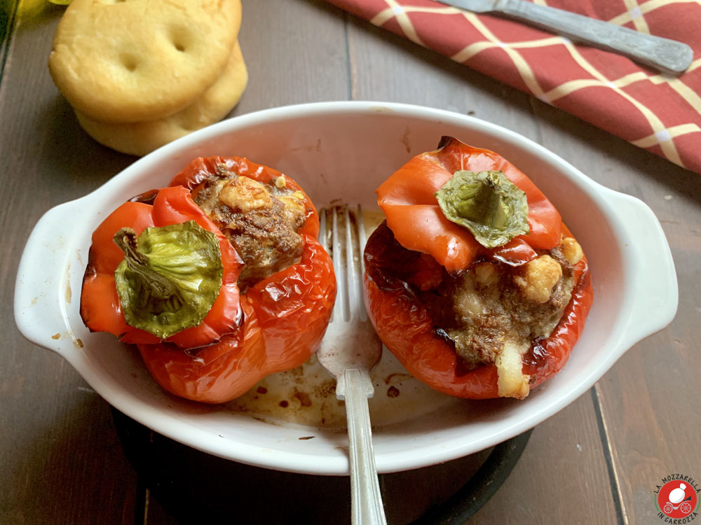 La Mozzarella In Carrozza - Stuffed peppers