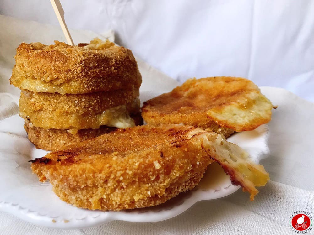 La Mozzarella In Carrozza - Cordon bleu di zucca al forno