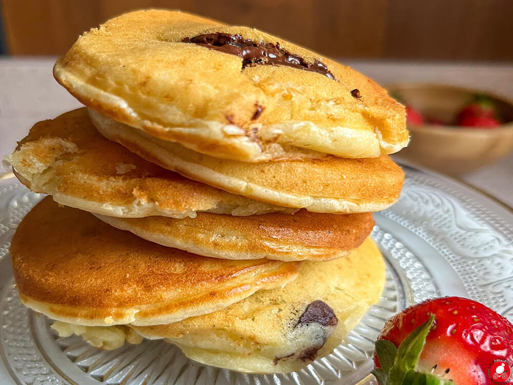 La Mozzarella In Carrozza - Pancakes ripieni