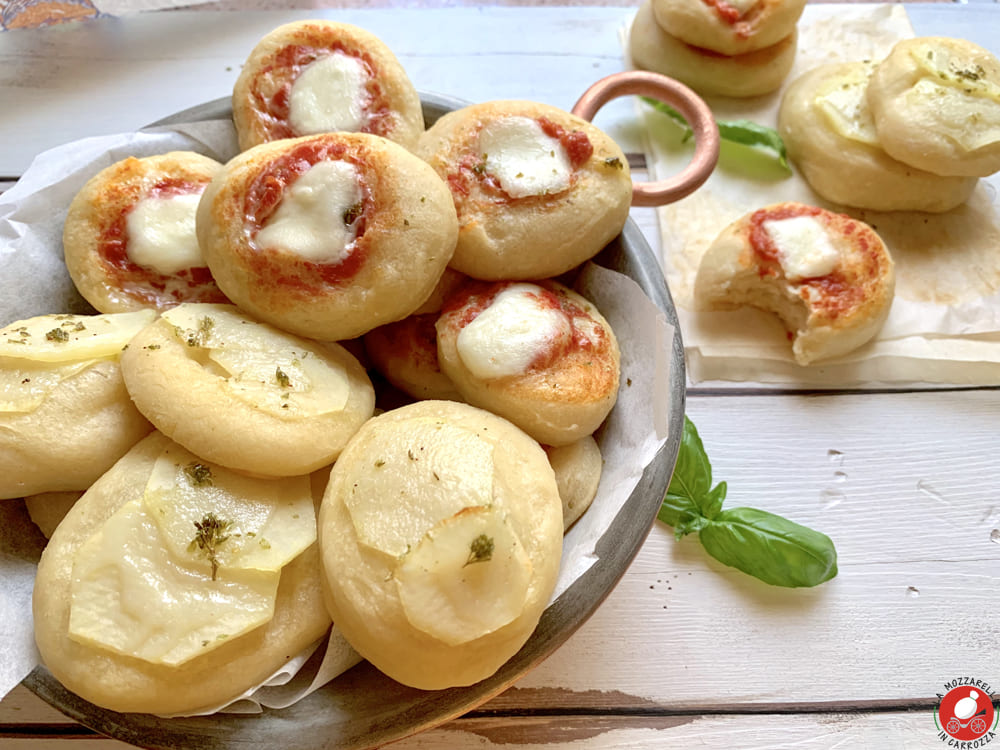 La Mozzarella In Carrozza - Pizzette morbide per buffet 