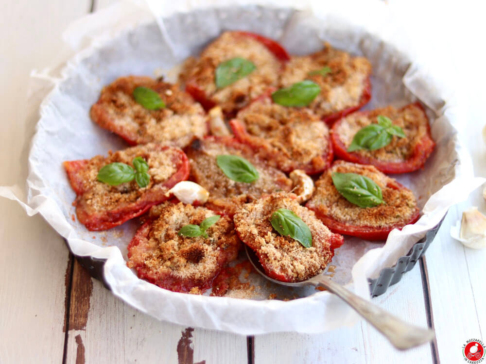 La Mozzarella In Carrozza - Pomodori gratinati al forno