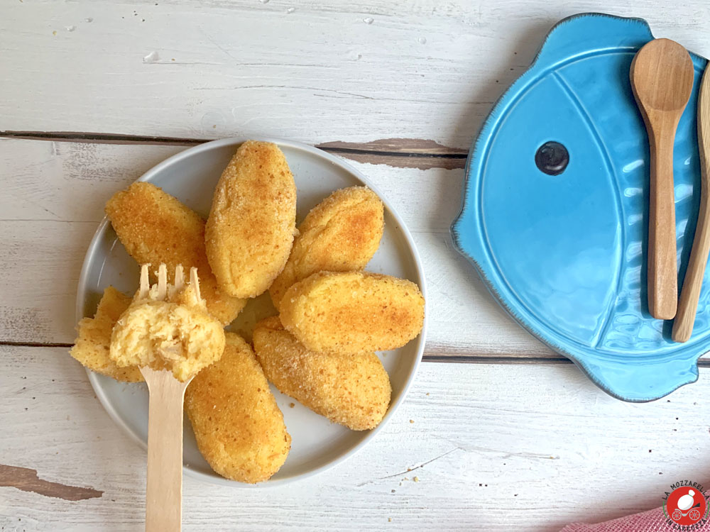 La Mozzarella In Carrozza - Polpettine salmone e patate