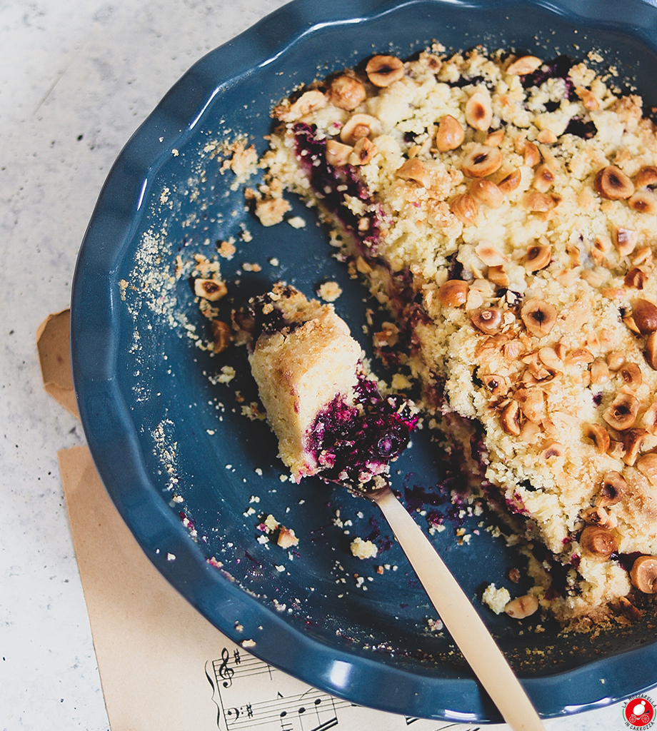 La Mozzarella In Carrozza - Crumble ai mirtilli, un dolce perfetto di fine estate