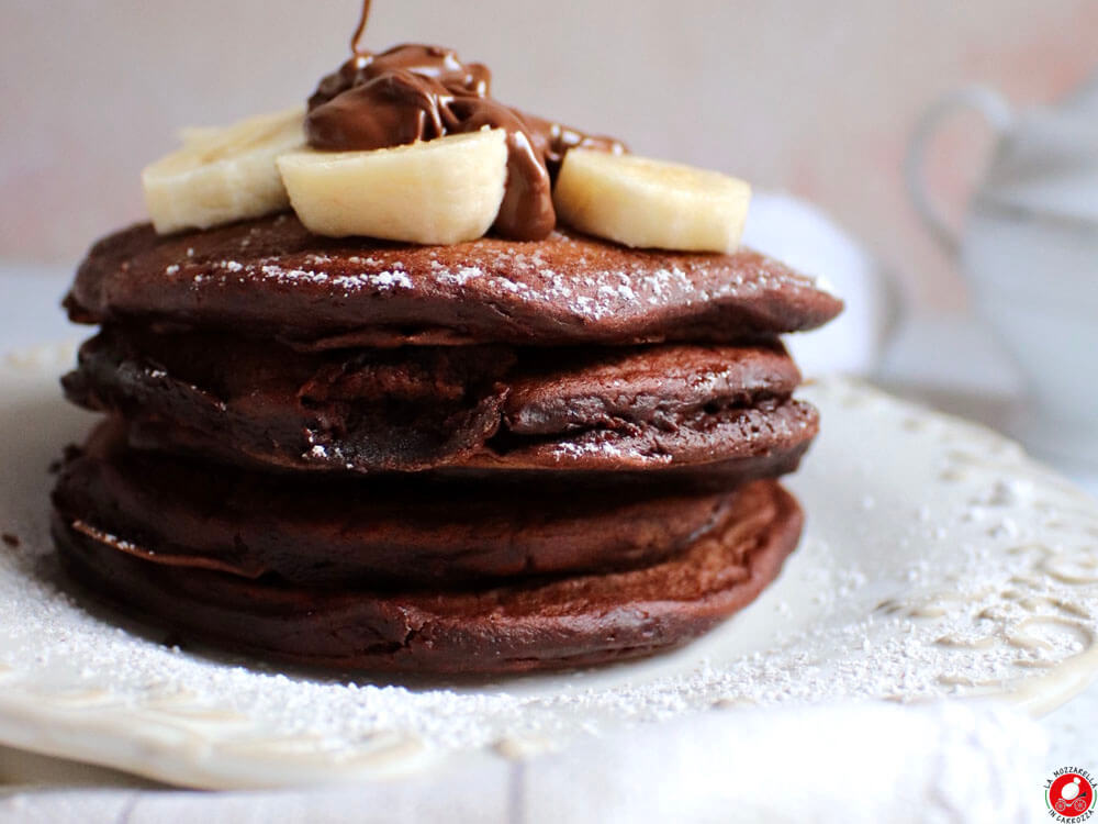 La Mozzarella In Carrozza - Pancakes al cioccolato