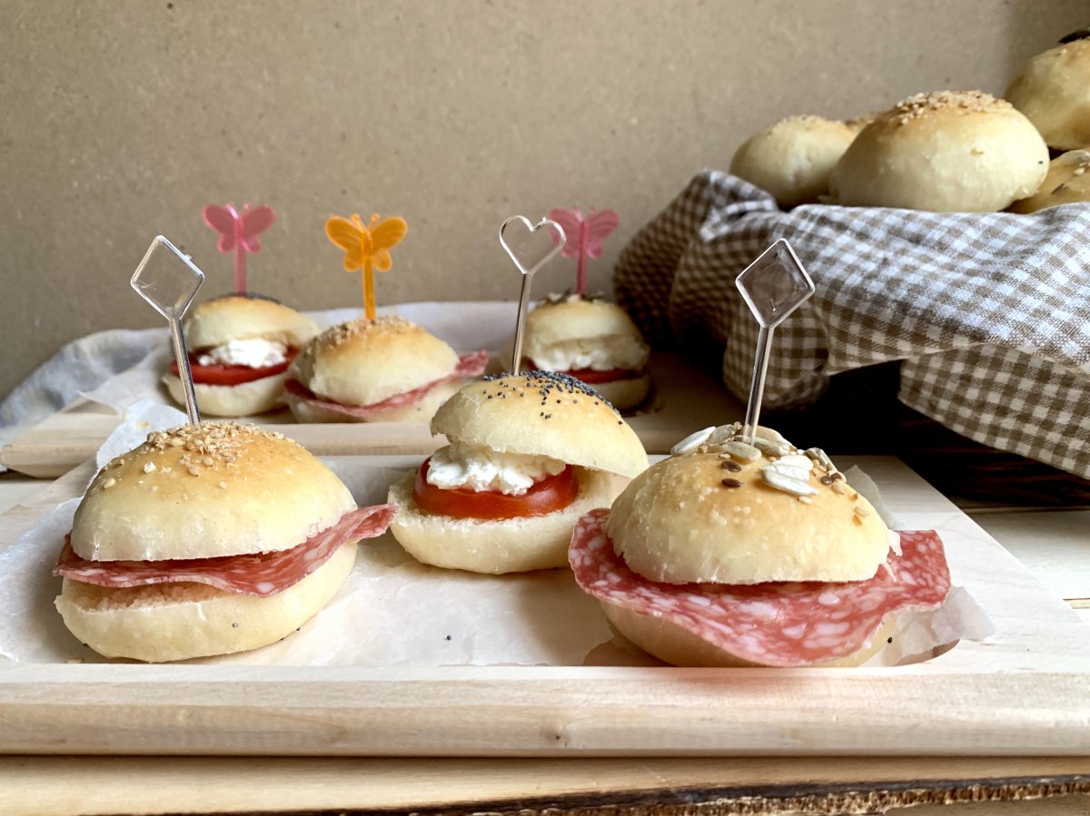 Panini semi dolci per buffet