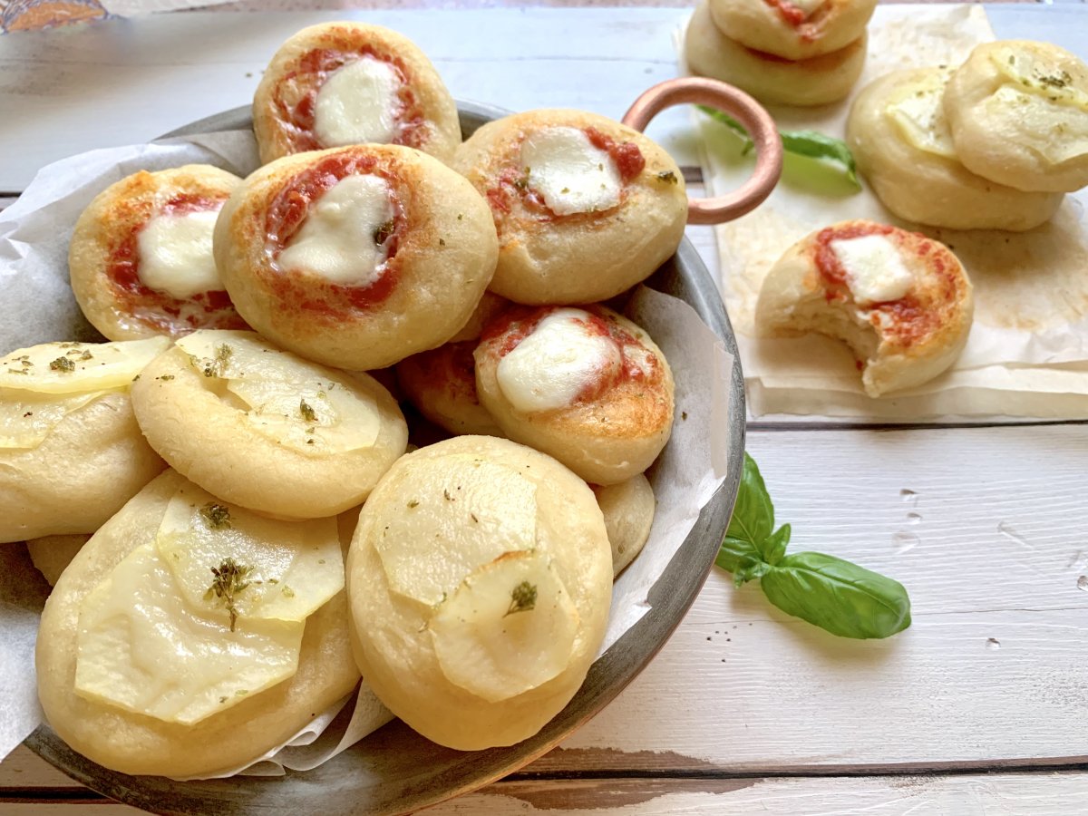 Pizzette morbide per buffet