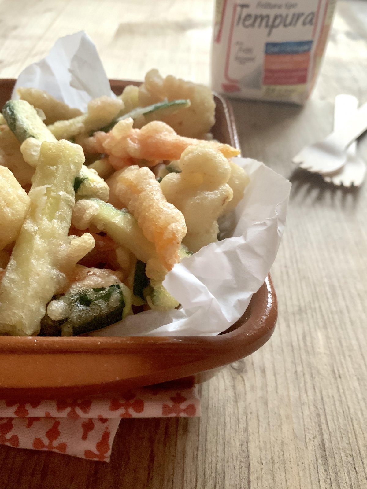 Verdurine in tempura